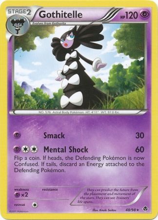 Gothitelle 48 98 Rare Black White 2 Emerging Powers Singles Gothitelle 48 98 Rare Black White 2 Emerging Powers Singles