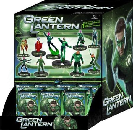 Green Lantern Gravity Feed Display Box of 24 Booster Packs DC Heroclix Heroclix Sealed Product Green Lantern Gravity Feed Display Box of 24 Booster Packs DC Heroclix Heroclix Sealed Product