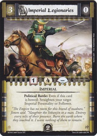 Imperial Legionaries Kotei 2009 Promo Imperial Legionaries Kotei 2009 Promo