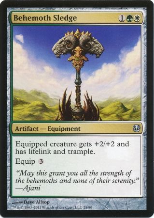 Behemoth Sledge Duel Decks Ajani vs Nicol Bolas Singles Behemoth Sledge Duel Decks Ajani vs Nicol Bolas Singles