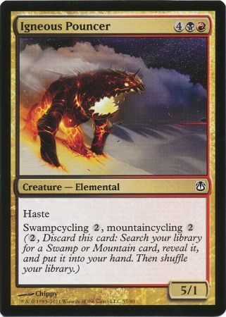 Igneous Pouncer Duel Decks Ajani vs Nicol Bolas Singles Igneous Pouncer Duel Decks Ajani vs Nicol Bolas Singles