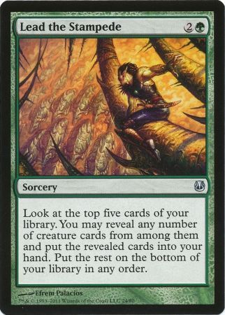 Lead the Stampede Duel Decks Ajani vs Nicol Bolas Singles Lead the Stampede Duel Decks Ajani vs Nicol Bolas Singles