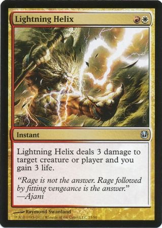 Lightning Helix Duel Decks Ajani vs Nicol Bolas Singles Lightning Helix Duel Decks Ajani vs Nicol Bolas Singles