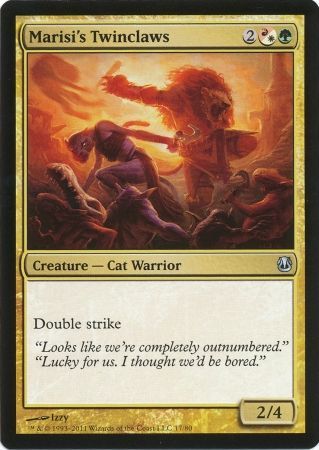 Marisi s Twinclaws Duel Decks Ajani vs Nicol Bolas Singles Marisi s Twinclaws Duel Decks Ajani vs Nicol Bolas Singles