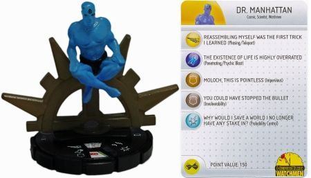 Dr. Manhattan #005 Watchman Crimebusters Fast Forces Heroclix