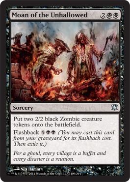 Moan of the Unhallowed Innistrad Singles Moan of the Unhallowed Innistrad Singles