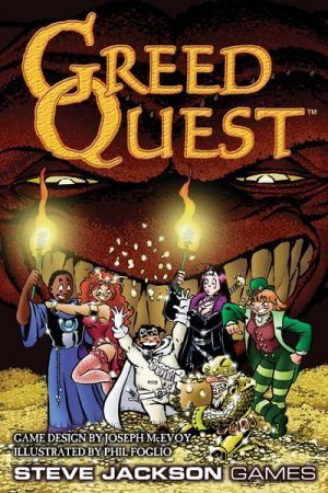 Greed Quest card game Steve Jackson Games Board Games A Z Greed Quest card game Steve Jackson Games Board Games A Z