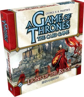 A Game of Thrones LCG Lions of the Rock Expansion Fantasy Flight FFGGOT76 A Game of Thrones LCG A Game of Thrones LCG Lions of the Rock Expansion Fantasy Flight FFGGOT76 A Game of Thrones LCG