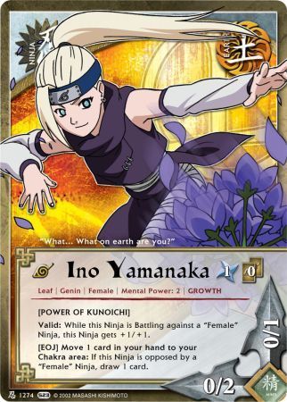 Ino Yamanaka, Naruto's Kunoichi: Ino Yamanaka, millionmike15