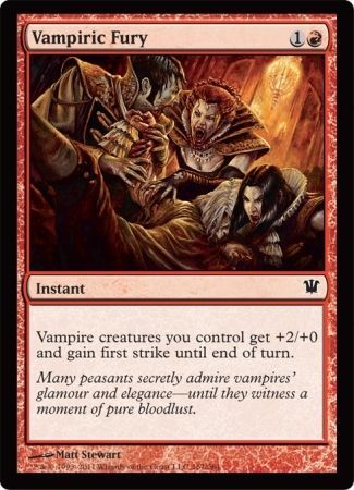 Vampiric Fury Innistrad Singles Vampiric Fury Innistrad Singles