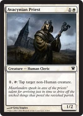 Avacynian Priest Innistrad Singles Avacynian Priest Innistrad Singles