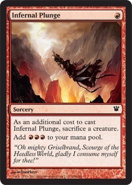 Infernal Plunge Innistrad Singles Infernal Plunge Innistrad Singles