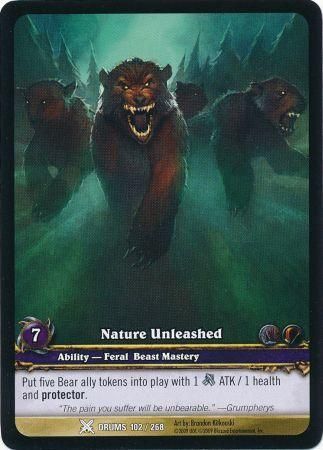 Nature Unleashed Extended Art EA Drums 102 268 World of Warcraft Promo Singles Nature Unleashed Extended Art EA Drums 102 268 World of Warcraft Promo Singles