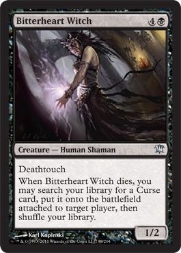 Bitterheart Witch Innistrad Singles Bitterheart Witch Innistrad Singles