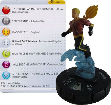Aquaman 048 Superman DC Heroclix Superman Booster Set Singles Aquaman 048 Superman DC Heroclix Superman Booster Set Singles