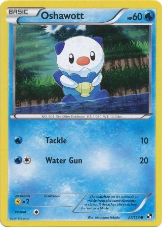 Oshawott 27 114 Holo Promo Pokemon Promo Cards Oshawott 27 114 Holo Promo Pokemon Promo Cards