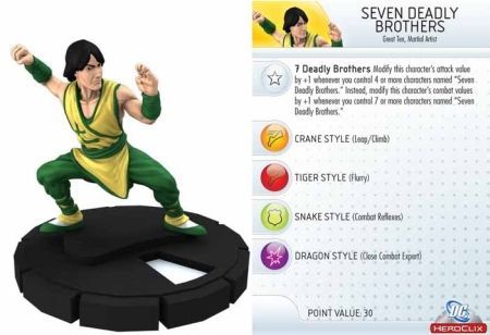 Seven Deadly Brothers 005 Superman DC Heroclix Superman Booster Set Singles Seven Deadly Brothers 005 Superman DC Heroclix Superman Booster Set Singles