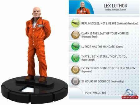 Lex Luthor 015 Superman DC Heroclix Superman Booster Set Singles Lex Luthor 015 Superman DC Heroclix Superman Booster Set Singles