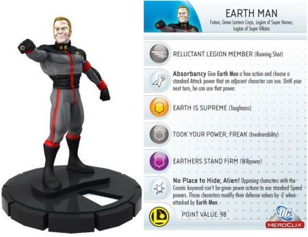 Earth Man 023 Superman DC Heroclix Earth Man 023 Superman DC Heroclix