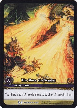 The More The Scarier Extended Art EA Illidan 51 252 World of Warcraft Promo Singles The More The Scarier Extended Art EA Illidan 51 252 World of Warcraft Promo Singles