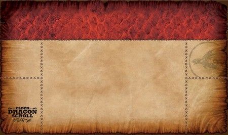 Legion Supplies Elder Dragon Scroll Red Playmat (LGNPLMEDR)