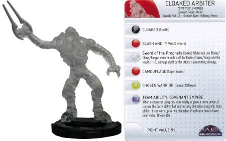 Cloaked Arbiter Energy Sword 040 Halo Heroclix Other Halo 10th Anniversary Cloaked Arbiter Energy Sword 040 Halo Heroclix Other Halo 10th Anniversary