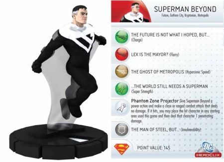 Superman Beyond 105 LE Superman DC Heroclix Superman Beyond 105 LE Superman DC Heroclix