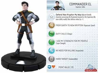 Commander El 101 LE Superman DC Heroclix Commander El 101 LE Superman DC Heroclix