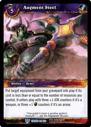 Augment Steel 83 263 Rare Augment Steel 83 263 Rare