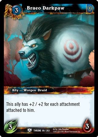 Braeo Darkpaw 99 263 Common WoW Throne of the Tides Braeo Darkpaw 99 263 Common WoW Throne of the Tides