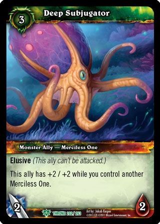 Deep Subjugator 202 263 Uncommon WoW Throne of the Tides Deep Subjugator 202 263 Uncommon WoW Throne of the Tides