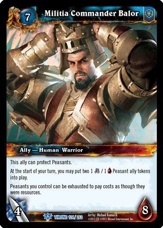 Militia Commander Balor 124 263 Rare Militia Commander Balor 124 263 Rare