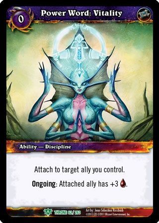 Power Word Vitality 62 263 Uncommon WoW Throne of the Tides Power Word Vitality 62 263 Uncommon WoW Throne of the Tides