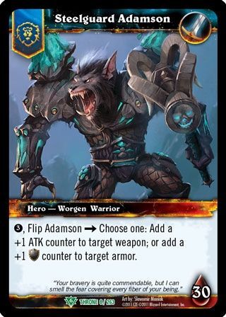 Steelguard Adamson 8 263 Uncommon WoW Throne of the Tides Steelguard Adamson 8 263 Uncommon WoW Throne of the Tides