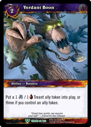 Verdant Boon 37 263 Uncommon WoW Throne of the Tides Verdant Boon 37 263 Uncommon WoW Throne of the Tides
