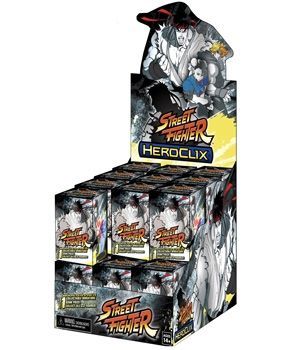Details about   Street Fighter Heroclix Booster Box of 24 Figures 