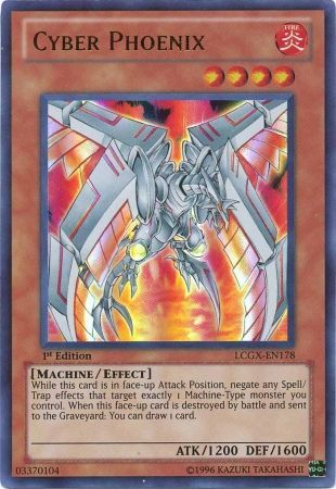 Cyber Phoenix  LCGX-EN178  Ultra Rare  YuGiOh Cards