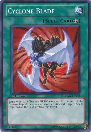 Cyclone Blade LCGX EN143 Common 1st Edition Legendary Collection 2 1st Edition Singles Cyclone Blade LCGX EN143 Common 1st Edition Legendary Collection 2 1st Edition Singles