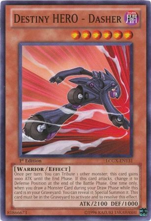 Destiny Hero Dasher LCGX EN131 Common 1st Edition Legendary Collection 2 1st Edition Singles Destiny Hero Dasher LCGX EN131 Common 1st Edition Legendary Collection 2 1st Edition Singles