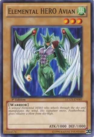 Elemental Hero Avian - Yugioh | TrollAndToad