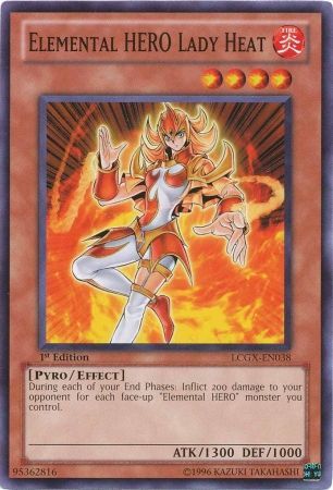 Elemental Hero Lady Heat LCGX EN038 Common 1st Edition Legendary Collection 2 1st Edition Singles Elemental Hero Lady Heat LCGX EN038 Common 1st Edition Legendary Collection 2 1st Edition Singles