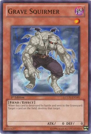 Grave Squirmer LCGX EN195 Common 1st Edition Legendary Collection 2 1st Edition Singles Grave Squirmer LCGX EN195 Common 1st Edition Legendary Collection 2 1st Edition Singles