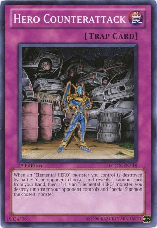 Hero Counterattack LCGX EN118 Common 1st Edition Legendary Collection 2 1st Edition Singles Hero Counterattack LCGX EN118 Common 1st Edition Legendary Collection 2 1st Edition Singles
