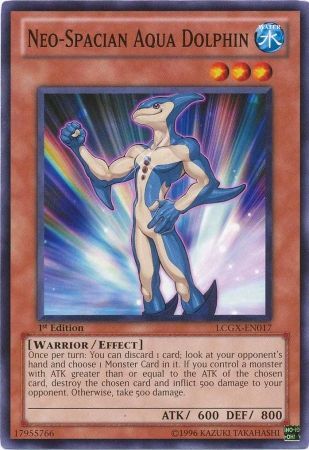 Neo Spacian Aqua Dolphin LCGX EN017 Common 1st Edition Legendary Collection 2 1st Edition Singles Neo Spacian Aqua Dolphin LCGX EN017 Common 1st Edition Legendary Collection 2 1st Edition Singles