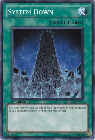 System Down LCGX EN213 Common 1st Edition Legendary Collection 2 1st Edition Singles System Down LCGX EN213 Common 1st Edition Legendary Collection 2 1st Edition Singles