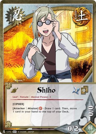 Shiho Cipher Naruto Invasion Long Tail Trollandtoad