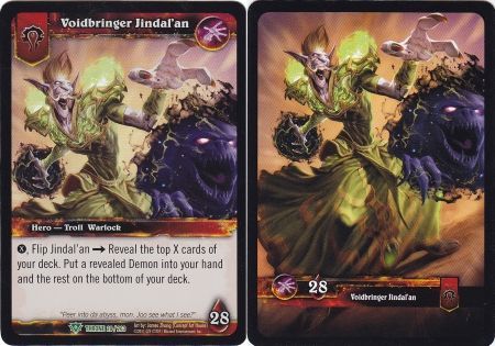 Voidbringer Jindal an Epic Box Foil Throne 20 263 World of Warcraft Promo Singles Voidbringer Jindal an Epic Box Foil Throne 20 263 World of Warcraft Promo Singles