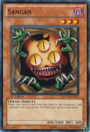 Sangan SDGU EN017 Common 1st Edition Structure Deck Gates of the Underworld 1st Edition Singles Sangan SDGU EN017 Common 1st Edition Structure Deck Gates of the Underworld 1st Edition Singles