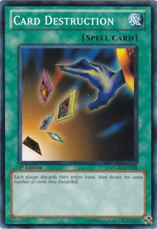 Card Destruction SDGU EN028 Common 1st Edition Card Destruction SDGU EN028 Common 1st Edition