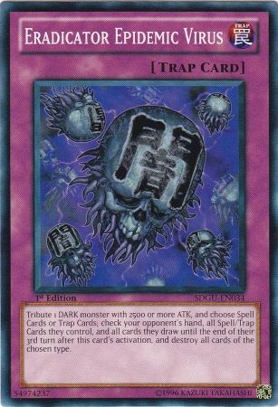 Eradicator Epidemic Virus SDGU EN034 Common 1st Edition Structure Deck Gates of the Underworld 1st Edition Singles Eradicator Epidemic Virus SDGU EN034 Common 1st Edition Structure Deck Gates of the Underworld 1st Edition Singles